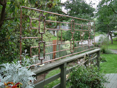 Outdoor Trellis on Acorn Solutions Garden Structures